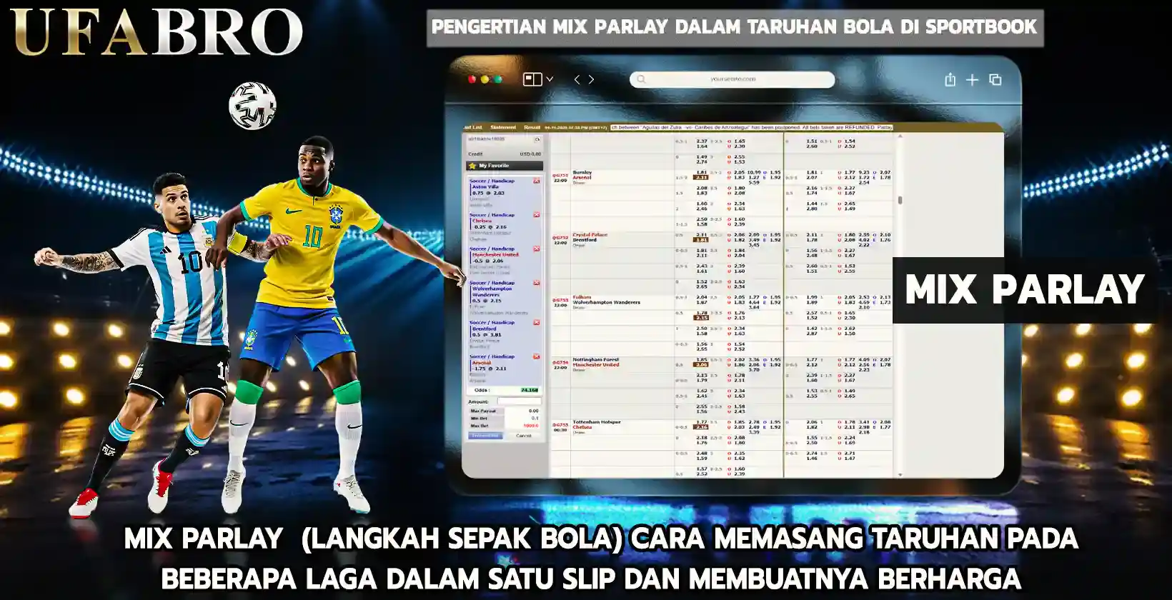 Mix Parlay Langkah Sepak Bola Cara Memasang Taruhan pada Beberapa Laga dalam Satu Slip dan Membuatnya Berharga