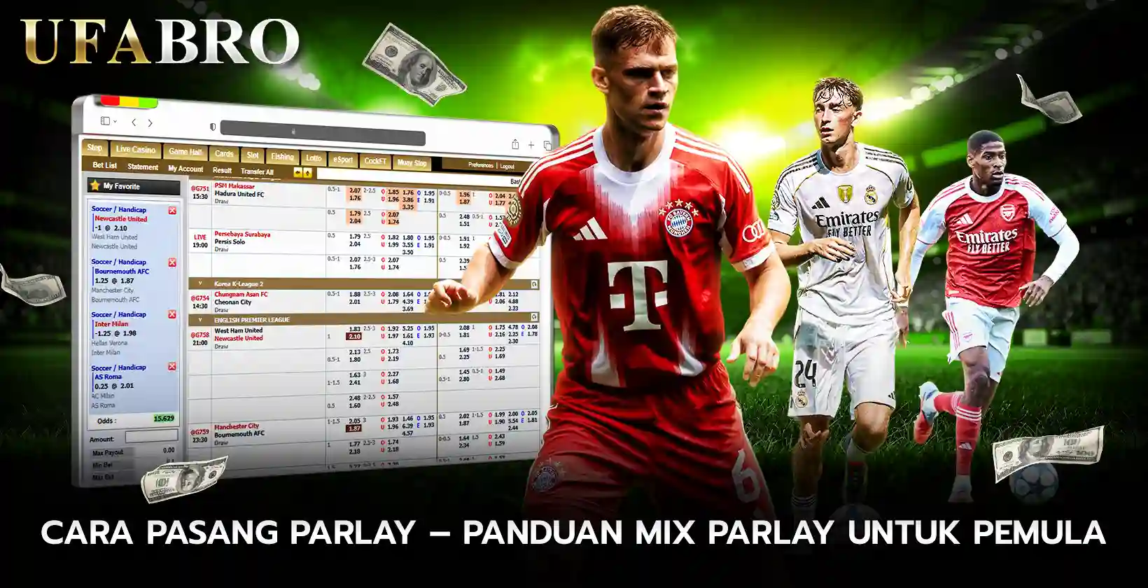 Cara pasang parlay – Panduan Mix Parlay Pemula